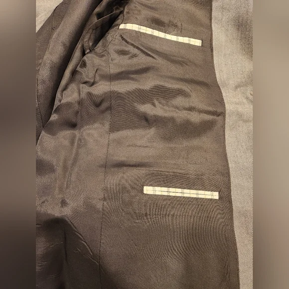 Stafford Charcoal Gray Blazer - Picture 6 of 7